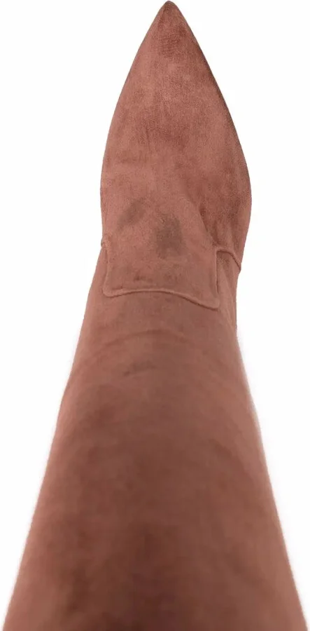 x Brian Atwood Carra suede boots - Image 4