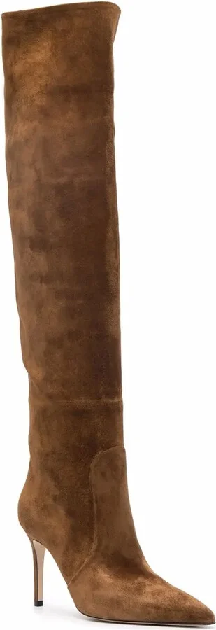 x Brian Atwood Carra suede boots - Image 2