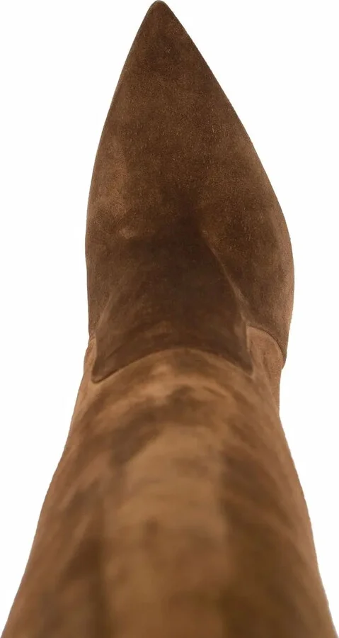 x Brian Atwood Carra suede boots - Image 4