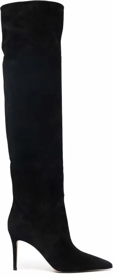 x Brian Atwood Carra suede boots