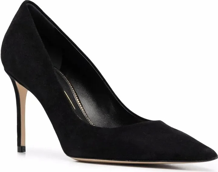 x Brian Atwood Gigi 95mm suede pumps - Image 2