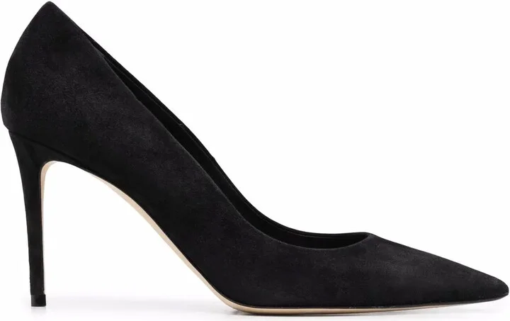 x Brian Atwood Gigi 95mm suede pumps