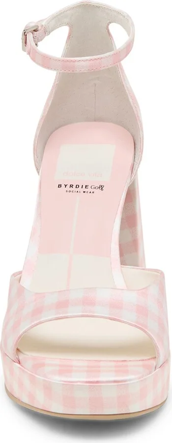 x Byrdie Golf Pandro Ankle Strap Platform Sandal - Image 4