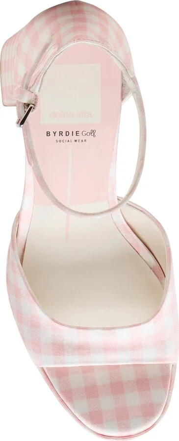 x Byrdie Golf Pandro Ankle Strap Platform Sandal - Image 5