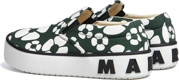 x Carhartt floral-print slip-on sneakers - Image 3