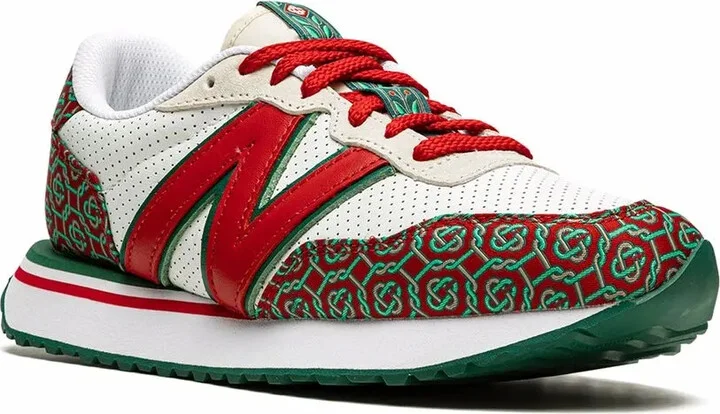 x Casablanca 237 "Red Monogram" low-top sneakers - Image 2