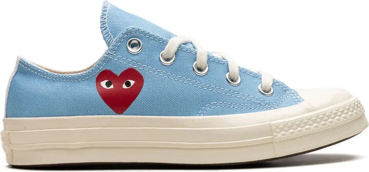 x CDG Chuck 70 OX AC "Bright Blue" sneakers