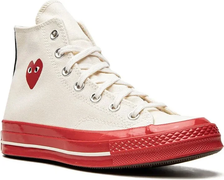 x CdG Play Chuck 70 High "Pristine Red" sneakers - Image 2