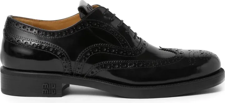 x Church's leather brogue shoes