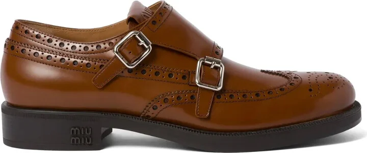 x Church's leather brogue shoes