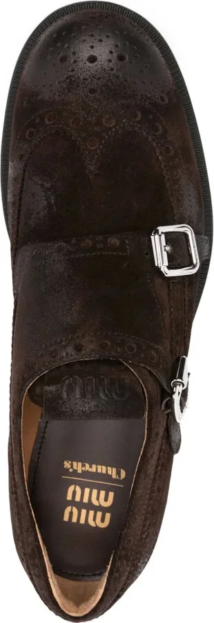 x Church's leather brogues - Image 4