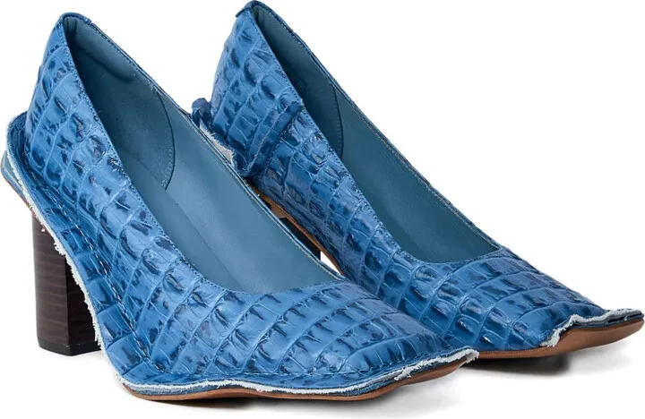 x Clarks 80mm leather pumps - Image 2