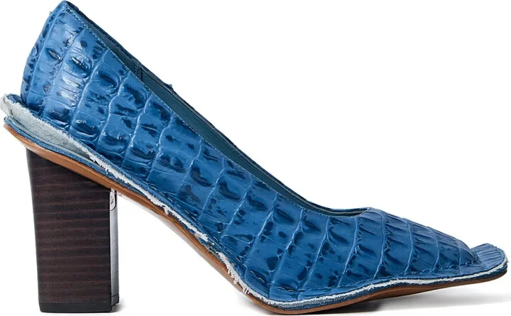 x Clarks 80mm leather pumps