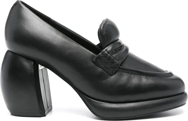 x Clarks 85mm loafer-style pumps