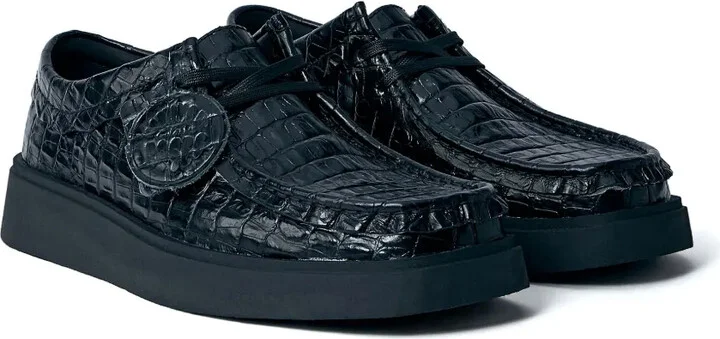 x Clarks leather derby shoes - Image 2