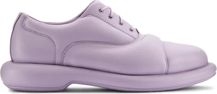 x Clarks leather derby shoes