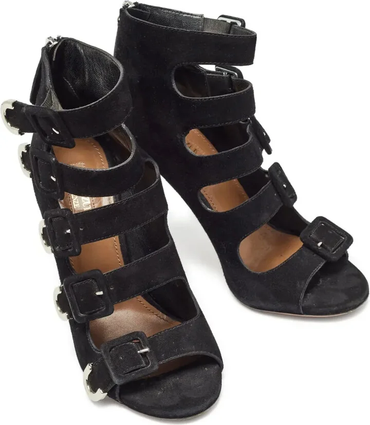 x Claudia Schiffer pre-owned 110mm Vendome strappy sandals - Image 4