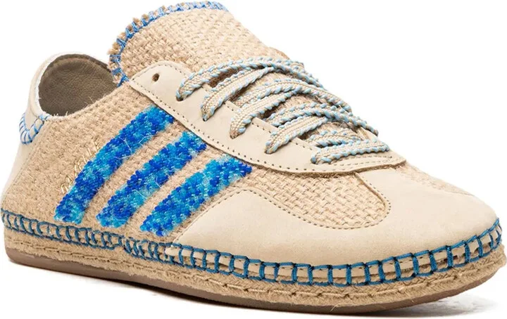 x CLOT Gazelle "Linen Khaki/Light Blue" sneakers - Image 2