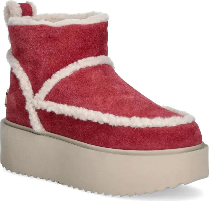 x Coccinelle classic low shearling boots - Image 2