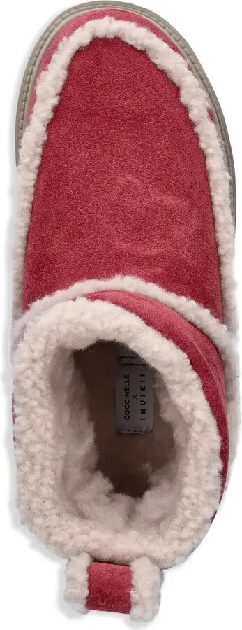 x Coccinelle classic low shearling boots - Image 4