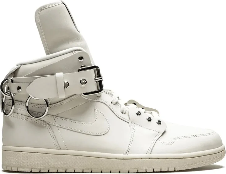 x Comme Des Garçons Air Jordan 1 High "White" sneakers