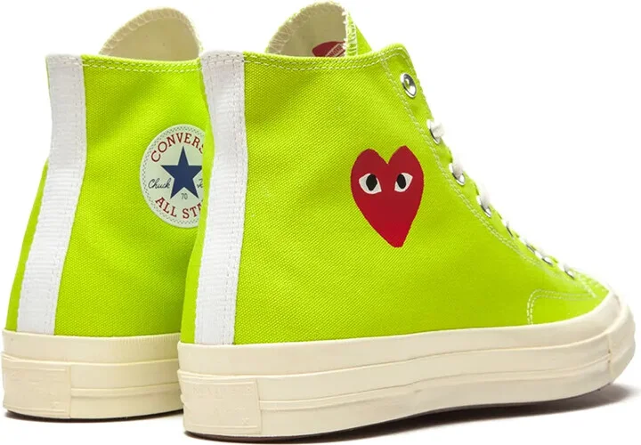 x Comme des Garçons Chuck 70 Hi AC "Bright Green" sneakers - Image 3