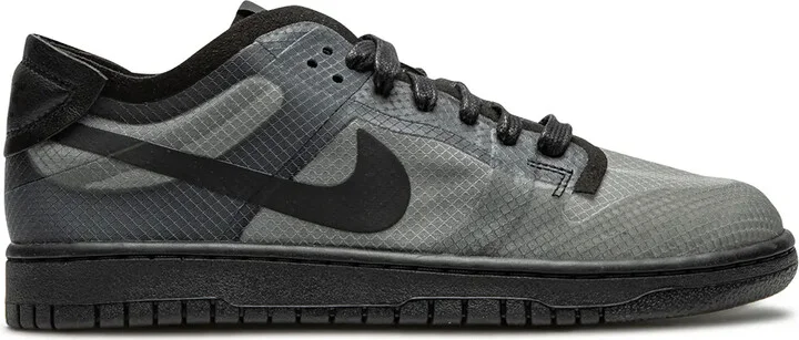 x Comme Des Garçons Dunk Low "Black Clear" sneakers