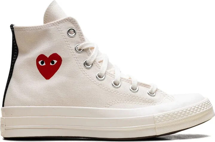 x Comme des Garçons PLAY Chuck 70 "Cream" sneakers