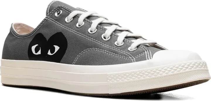 x Comme des Garcons PLAY Chuck 70 "Grey" sneakers - Image 2