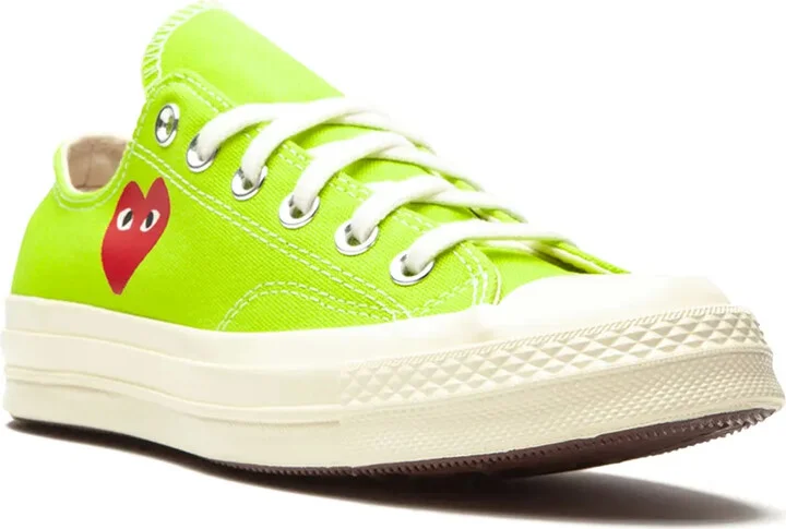 x Comme Des Garçons Play Chuck 70 Ox AC "Bright Green" sneakers - Image 2