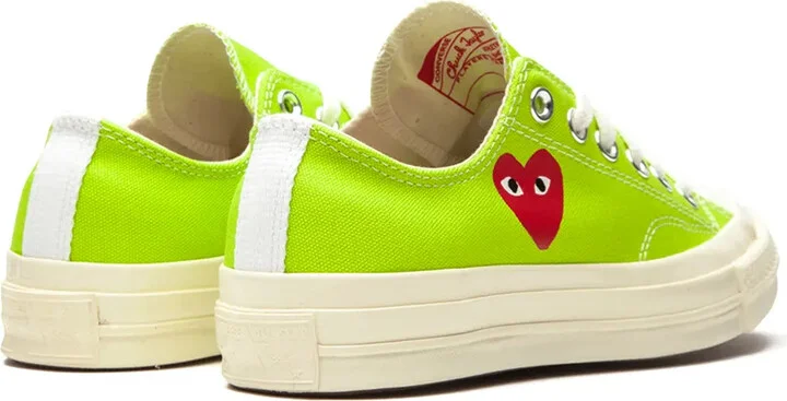 x Comme Des Garçons Play Chuck 70 Ox AC "Bright Green" sneakers - Image 3