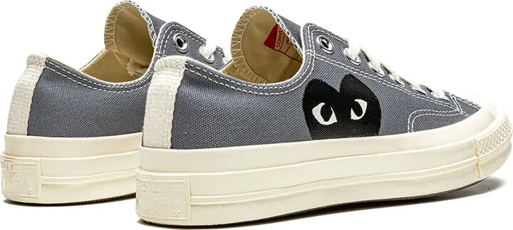 x Comme Des Garçons Play Chuck 70 Ox "Steel Gray" sneakers - Image 3