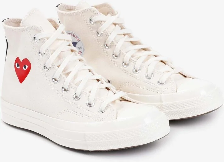 X Converse Canvas High-Top Sneakers - Image 2