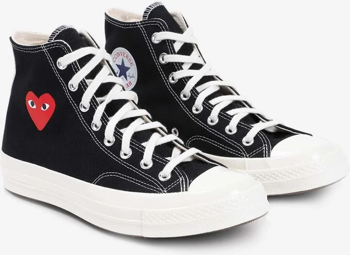 X Converse Canvas High-Top Sneakers - Image 2