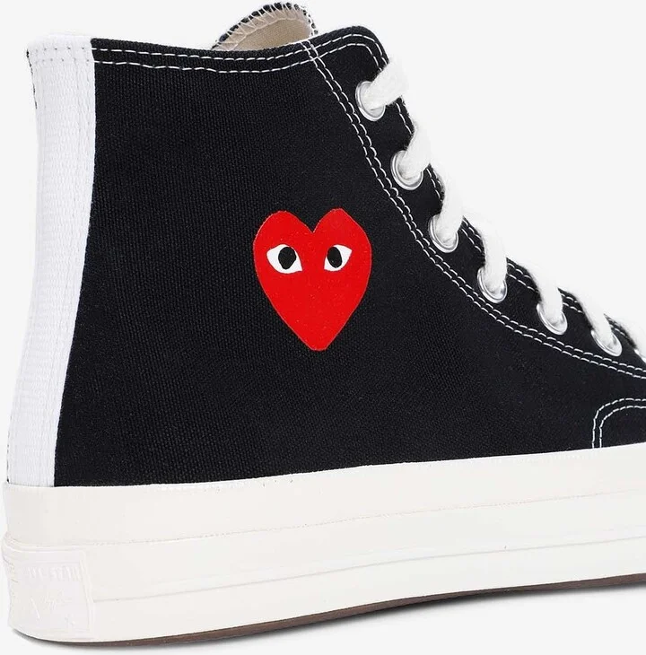 X Converse Canvas High-Top Sneakers - Image 3