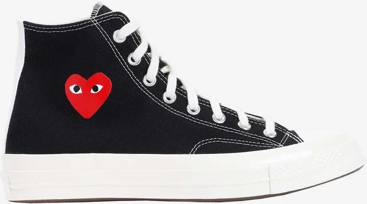 X Converse Canvas High-Top Sneakers