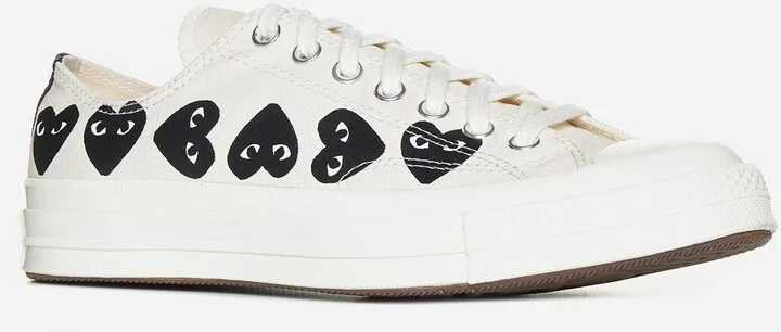 X Converse Canvas Low-top Sneakers - Image 2