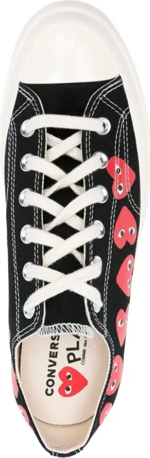 x Converse Chuck 70 heart-print canvas sneakers - Image 4
