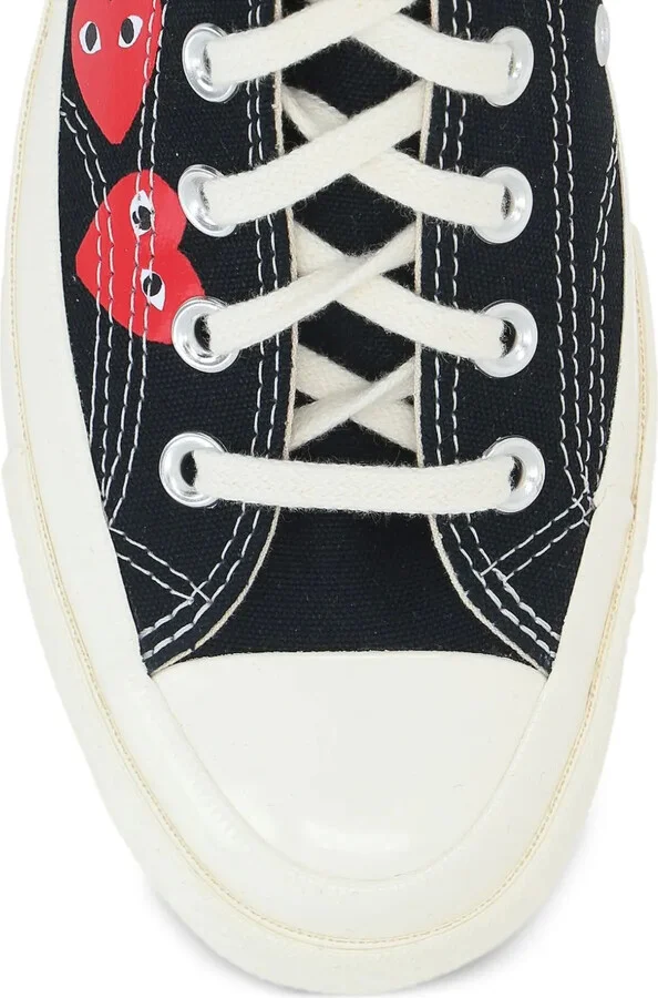 x Converse Chuck 70 heart-print canvas sneakers - Image 5