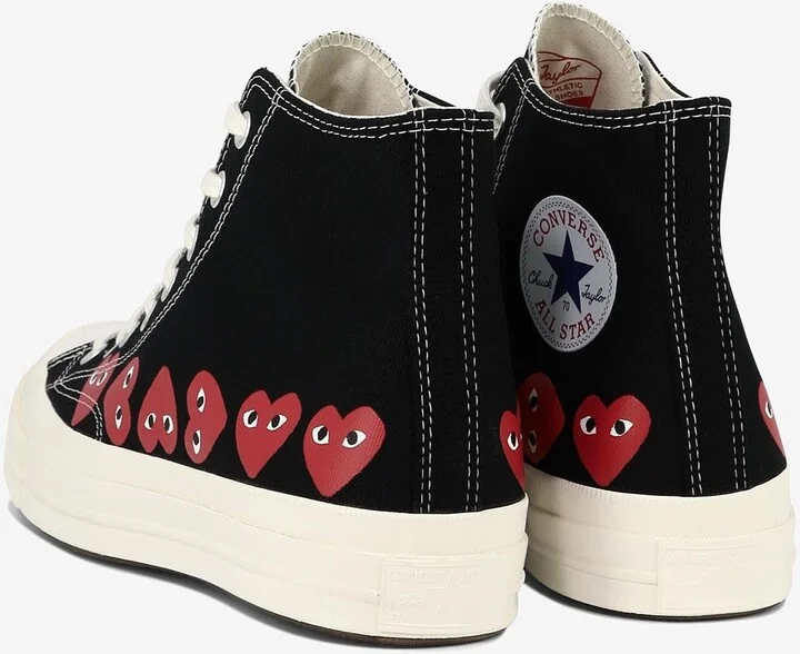 X Converse Chuck 70 Hearts High-Top Sneakers - Image 3