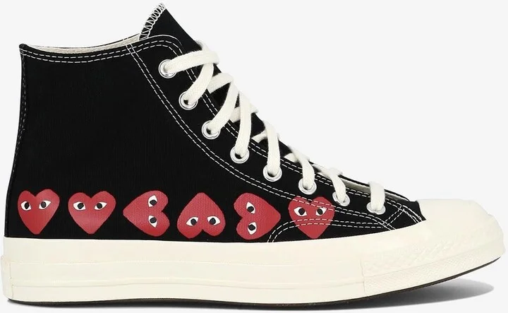 X Converse Chuck 70 Hearts High-Top Sneakers