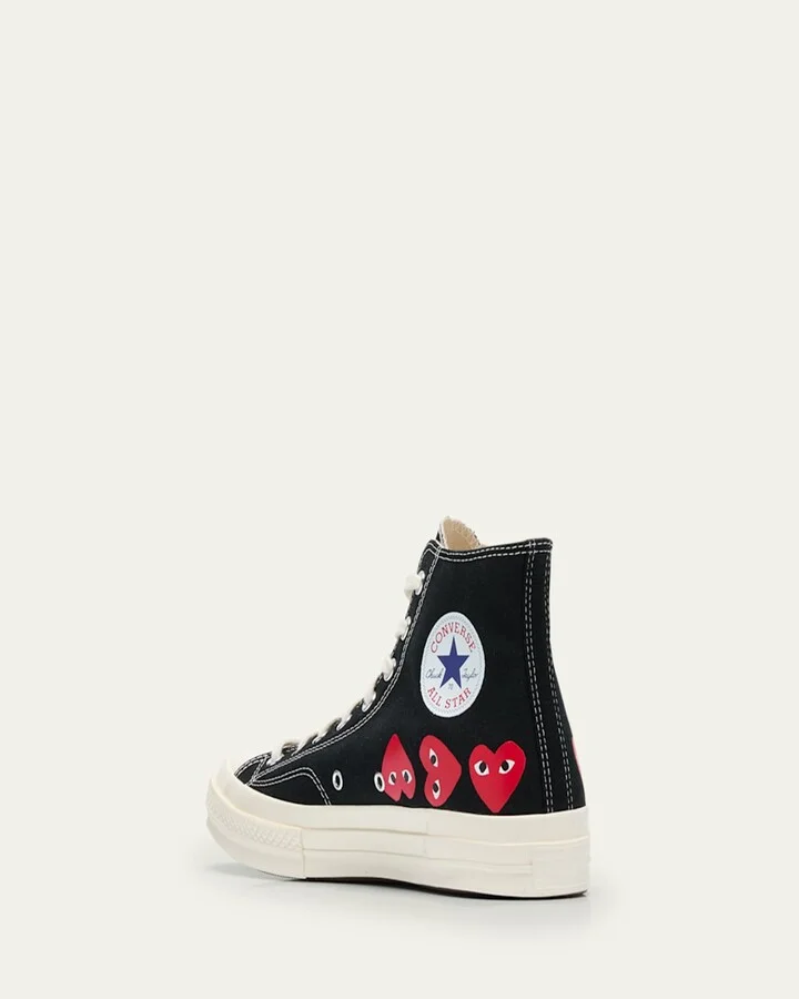 x Converse Men's Chuck 70 Multi Heart High-Top Sneakers - Image 4