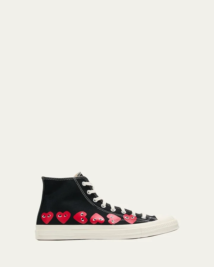 x Converse Men's Chuck 70 Multi Heart High-Top Sneakers
