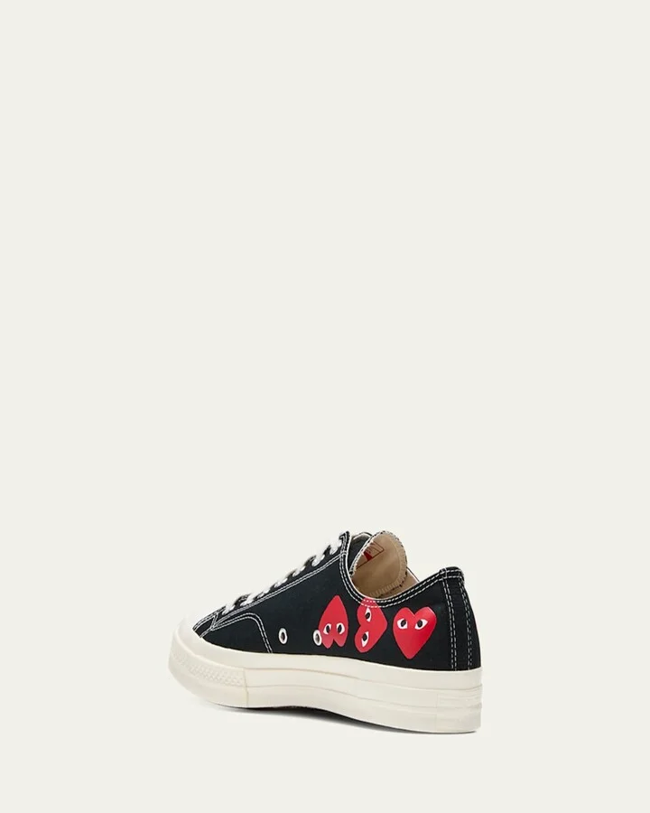 x Converse Men's Chuck 70 Multi Heart Low-Top Sneakers - Image 7
