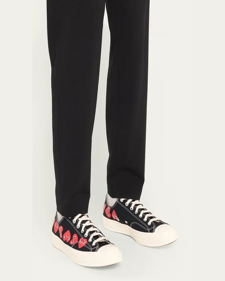 x Converse Men's Chuck 70 Multi Heart Low-Top Sneakers - Image 8