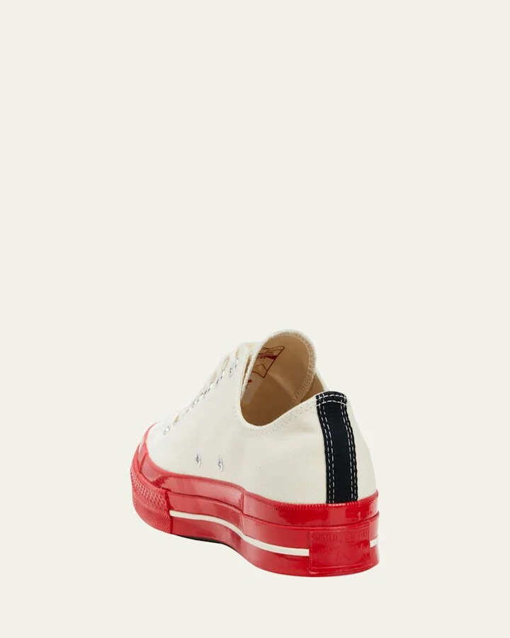 x Converse Men's PLAY Chuck 70 Low-Top Canvas Sneakers - Image 3