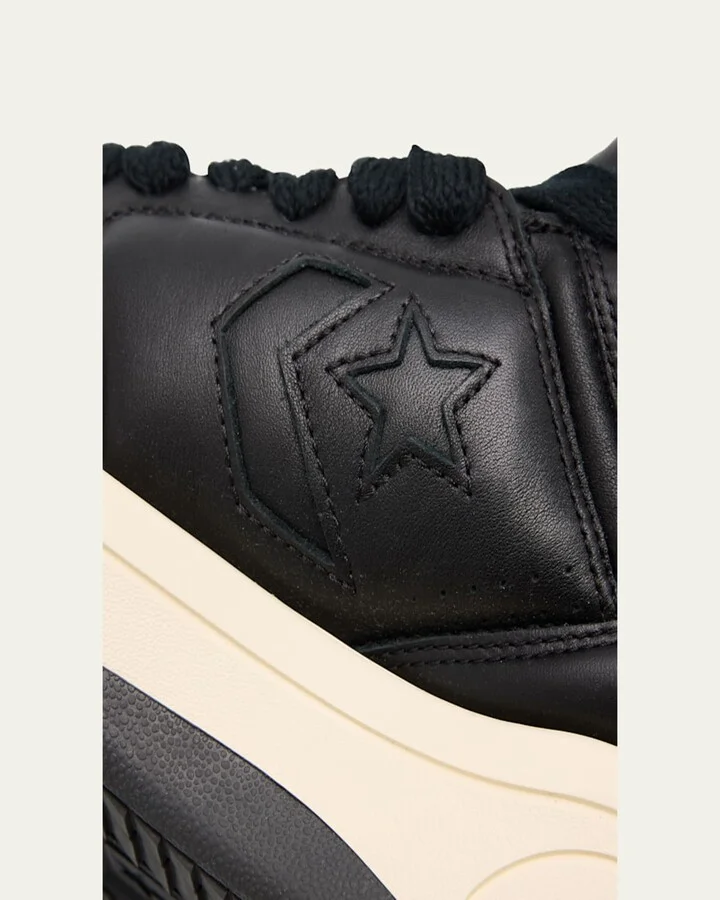 x Converse Men's Turbowpn Ox Leather Low-Top Sneakers - Image 3