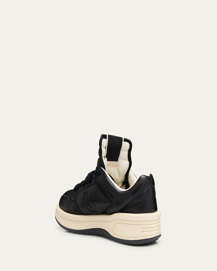 x Converse Men's Turbowpn Ox Leather Low-Top Sneakers - Image 8