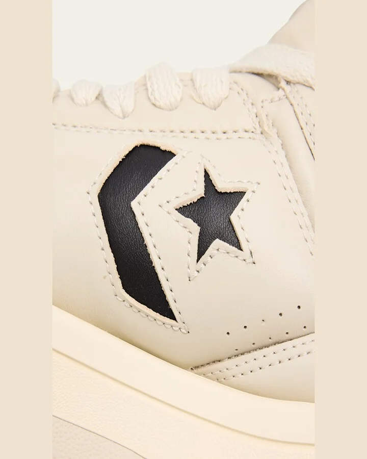 x Converse Men's Turbowpn Ox Leather Low-Top Sneakers - Image 2