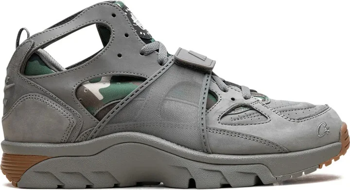 x Corteiz Air Trainer Huarache "Gully Grey" sneakers